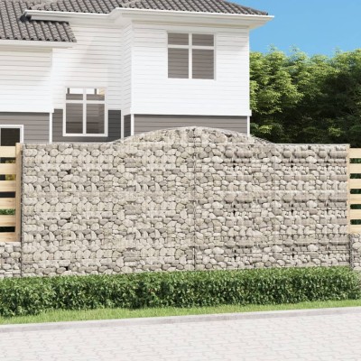 Curved gable baskets,...