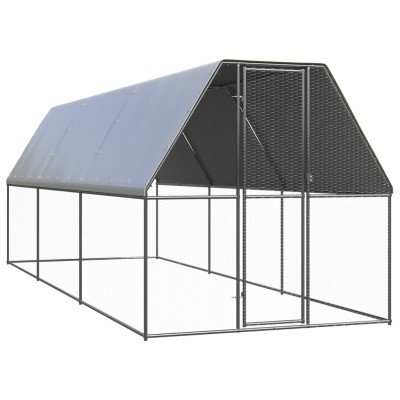 Outdoor cage for chickens,...