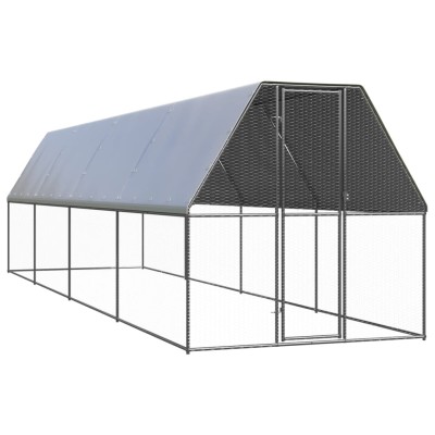 Outdoor cage for chickens,...