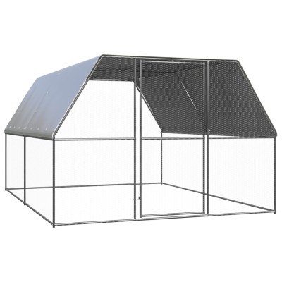 Outdoor cage for chickens,...