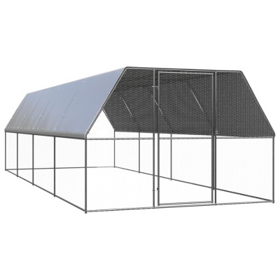 Outdoor cage for chickens,...