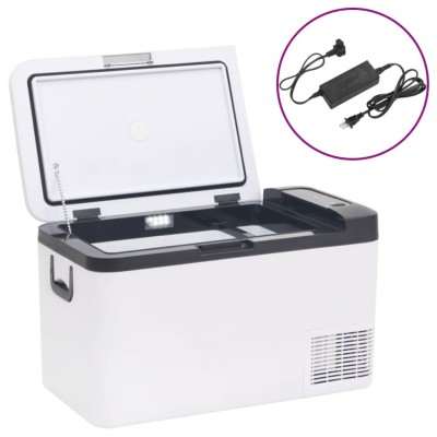 Cold box with handle and...