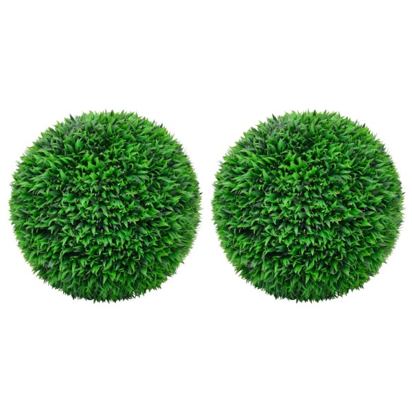 Artificial boxer shrubs, 2pcs., 55cm, ball shape
