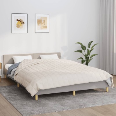 Heavy blanket, light cream,...