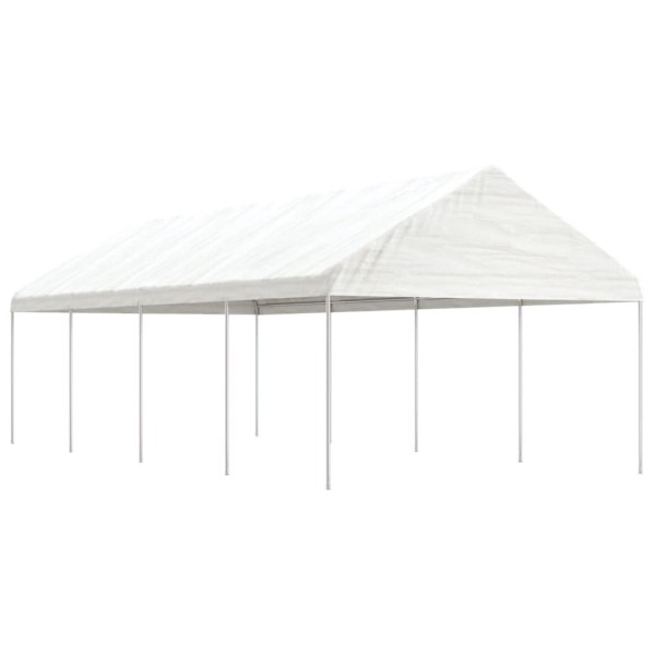 White, white, 8,92x4,08x3,22m, polyethylene