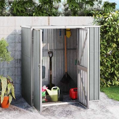 Garden tool shed, grey,...
