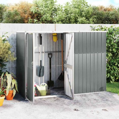 Garden tool shed, grey,...
