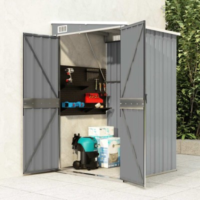 Garden shed, gray,...