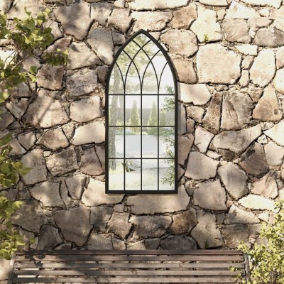 Garden mirror, black,...