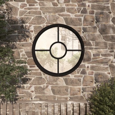 Garden mirror, black,...