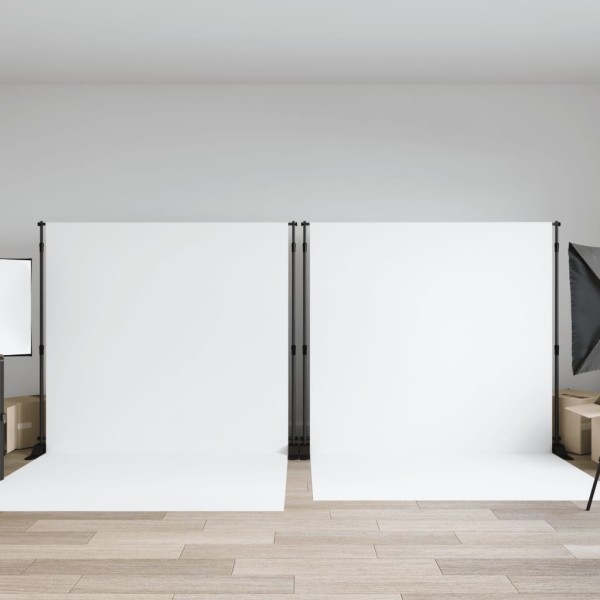 Background holders, 2pcs., black, 305x243cm, steel