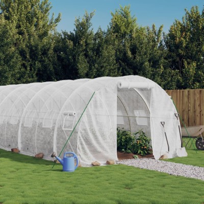 Greenhouse with steel...