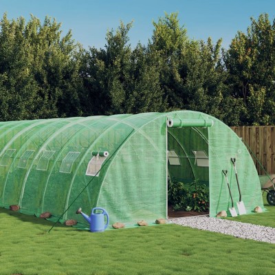 Greenhouse with steel...