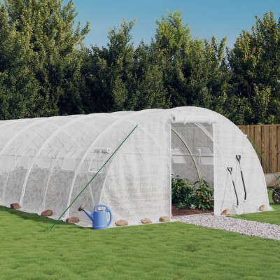 Greenhouse with steel...