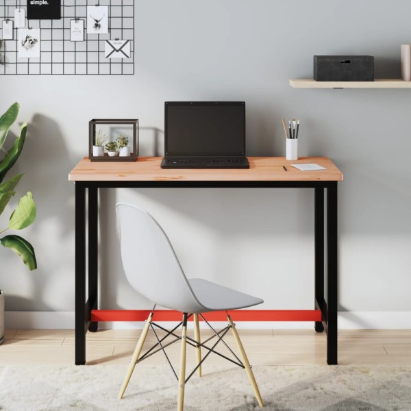 Desktop, 115x55x81,5cm, tub and metal