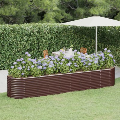 High garden bed, brown,...