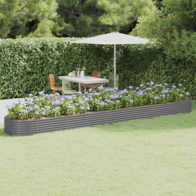 High garden bed, grey,...