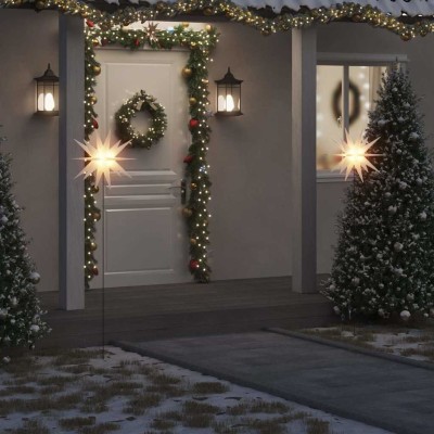 Christmas lights with pins...