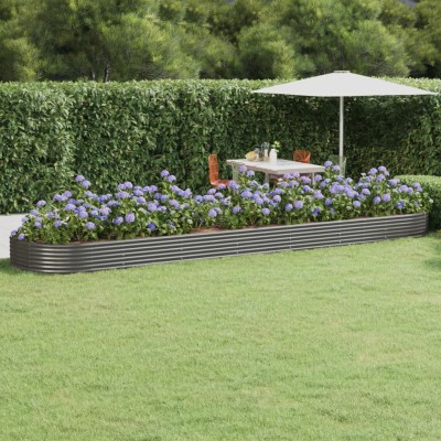 High garden bed, gray,...