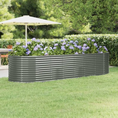 High garden bed, gray,...