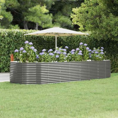 High garden bed, gray,...