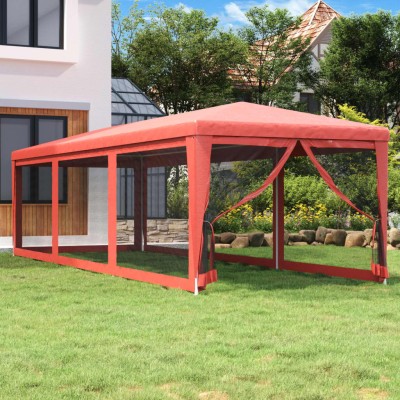 Tempered tent with 8 mesh...