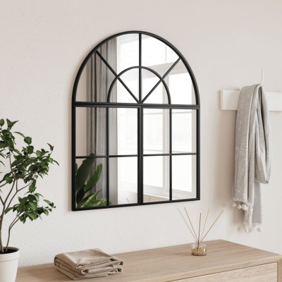 Wall mirror, black,...