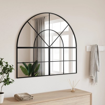 Wall mirror, black,...