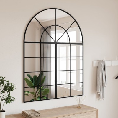 Wall mirror, black,...