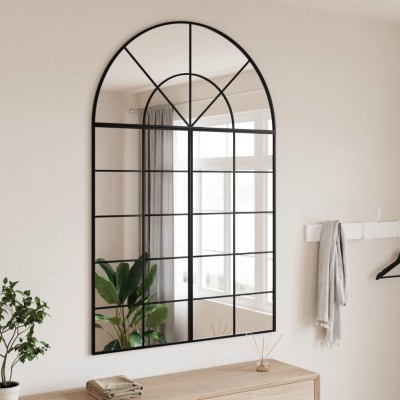 Wall mirror, black,...