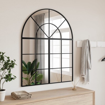 Wall mirror, black,...