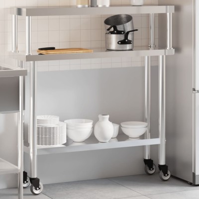 Kitchen Desktop with shelf...