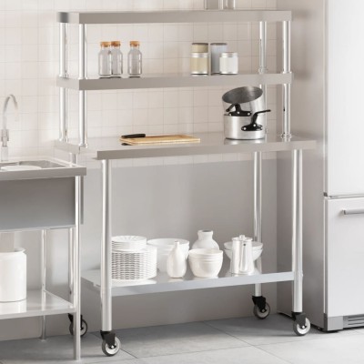 Kitchen Desktop with shelf...