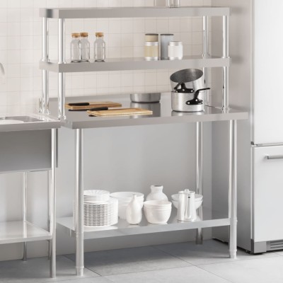 Kitchen Desktop with shelf...