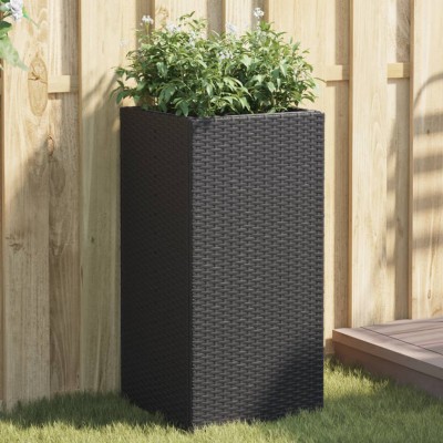 Garden beds, 2pcs., black,...