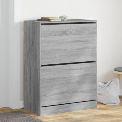 Shoe cabinet with 2 open...