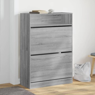 Shoe cabinet with 2 open...