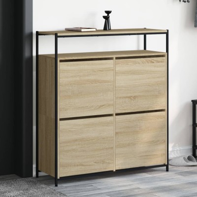 Shoe cabinet with 4 open...