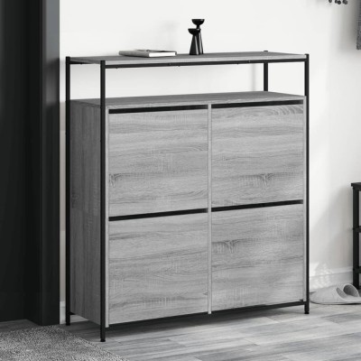 Shoe cabinet with 4 open...