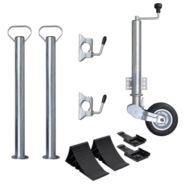 Support wheel with 2 support pipes / 2 clips