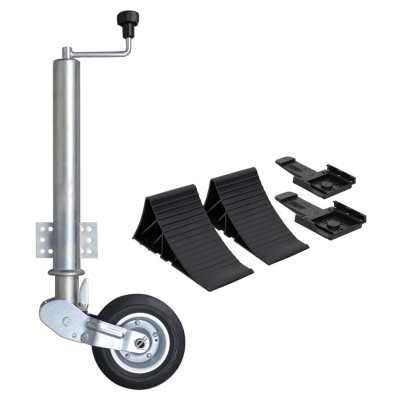 Support trailer wheel with...