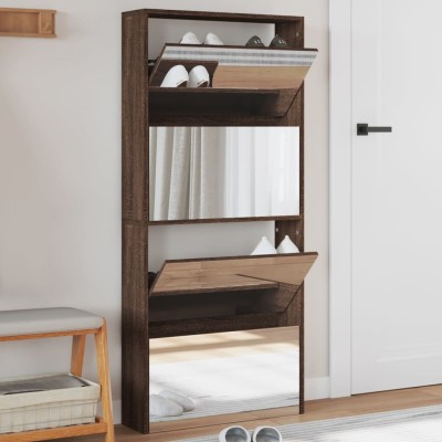 Shoe locker with mirror, 4...