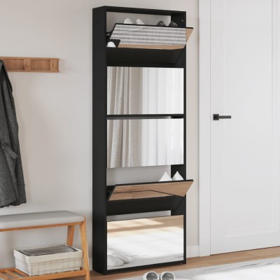 Shoe cabinet with mirror, 5...