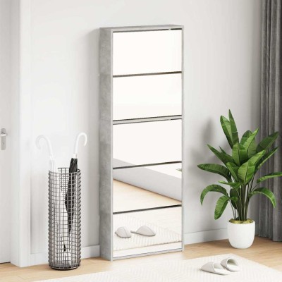 Shoe locker with mirror, 5...
