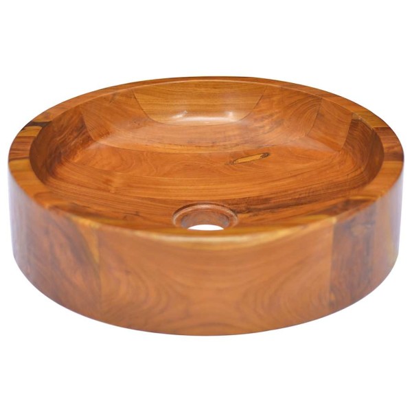 Brush, diameter 40x10cm, tree wood array