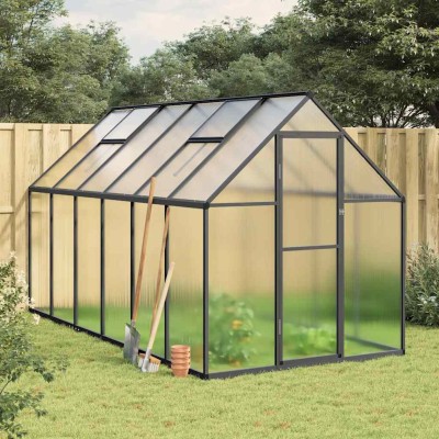 Greenhouse with base frame,...