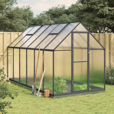 Greenhouse with base frame,...