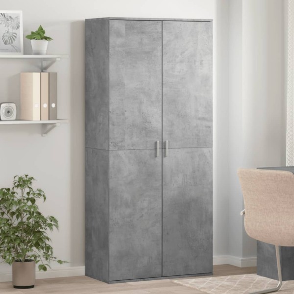 Bathroom, concrete gray, 80x39x178cm, MDP