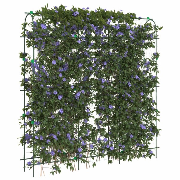 Garden grills for vines, 2pcs, steel, U-shaped