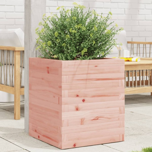 Garden trough, 40x40x46cm, douglas spruce wood array